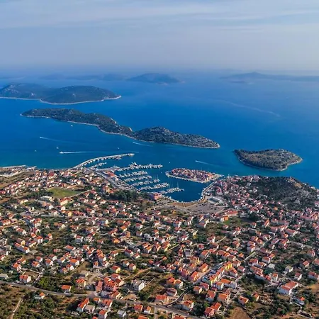 Apartamento In Tribunj With Sea View, Balcony, Air Conditioning, W-lan 5034-2