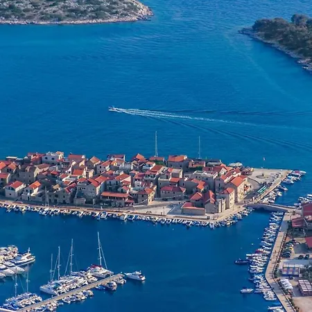 Apartamento In Tribunj With Sea View, Balcony, Air Conditioning, W-lan 5034-2 *