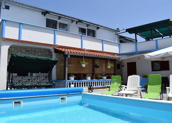 In Tribunj With Sea View, Balcony, Air Conditioning, W-lan 5034-2 *