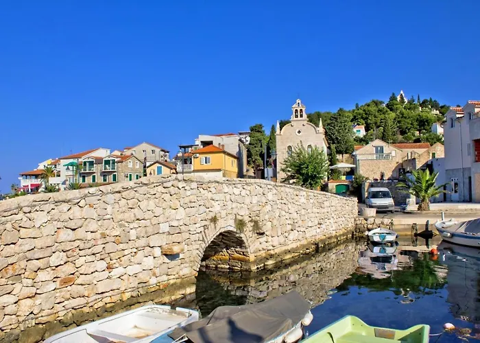 In Tribunj With Sea View, Balcony, Air Conditioning, W-lan 5034-2 Appartement