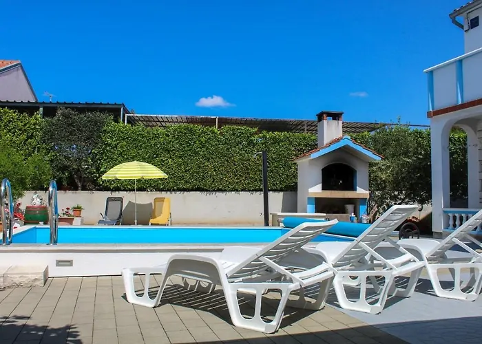 Appartement In Tribunj With Sea View, Balcony, Air Conditioning, W-lan 5034-2 Tribalj