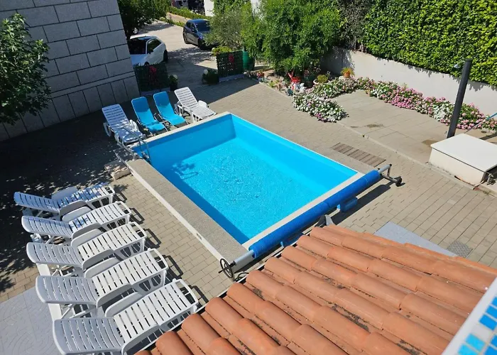 In Tribunj With Sea View, Balcony, Air Conditioning, W-lan 5034-2 *